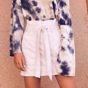 Free People Oatmeal Mini skirt